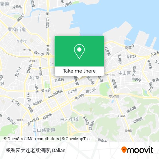 积香园大连老菜酒家 map
