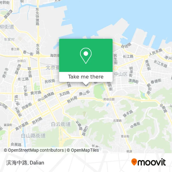 滨海中路 map