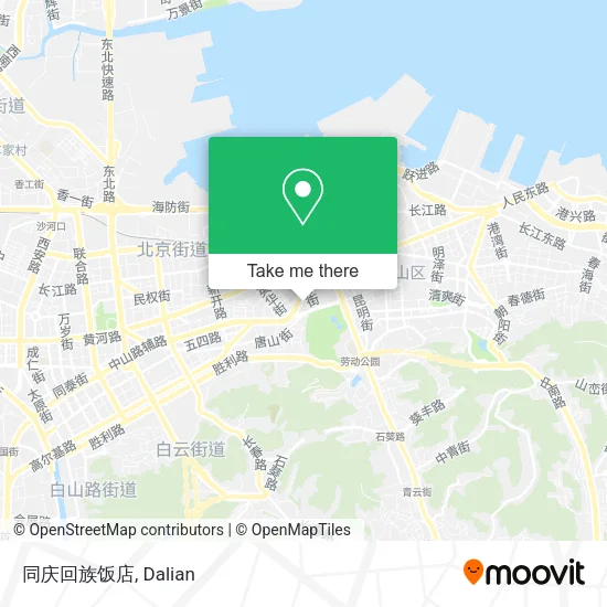 同庆回族饭店 map