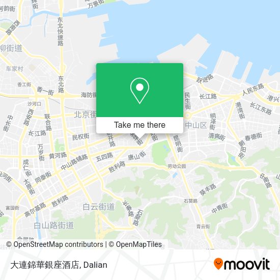 大連錦華銀座酒店 map