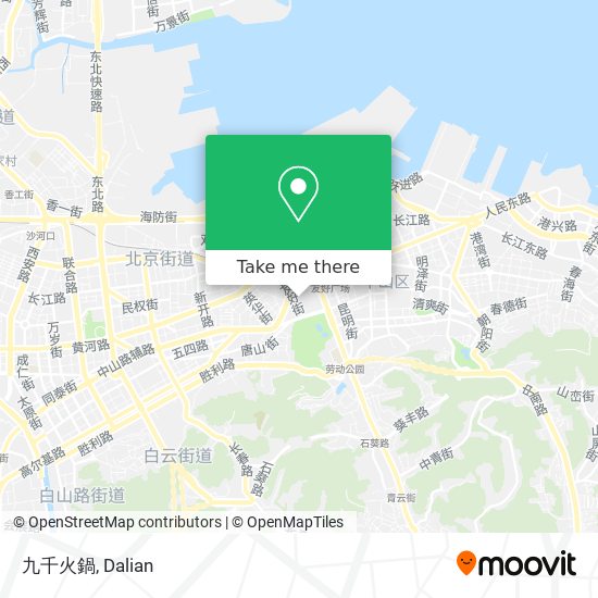 九千火鍋 map