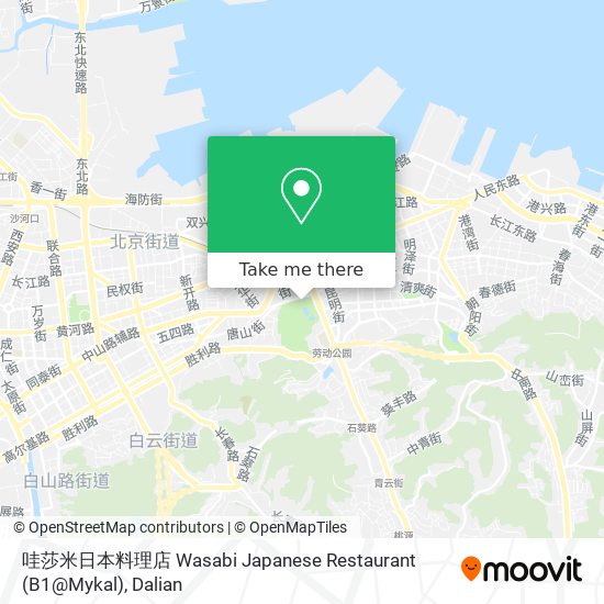 哇莎米日本料理店 Wasabi Japanese Restaurant (B1@Mykal) map
