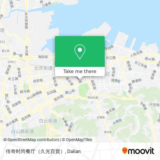 传奇时尚餐厅（久光百貨） map