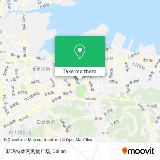 新玛特休闲购物广场 map