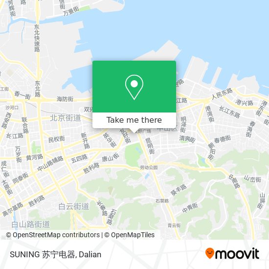 SUNING 苏宁电器 map