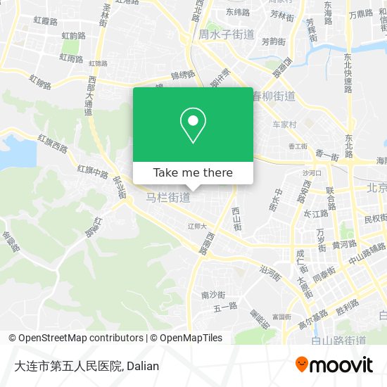 大连市第五人民医院 map