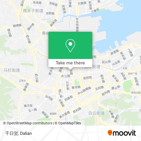 千日贺 map