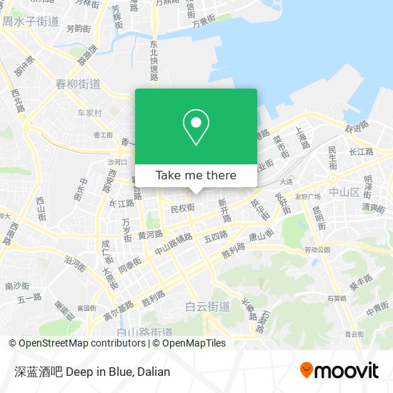 深蓝酒吧 Deep in Blue map
