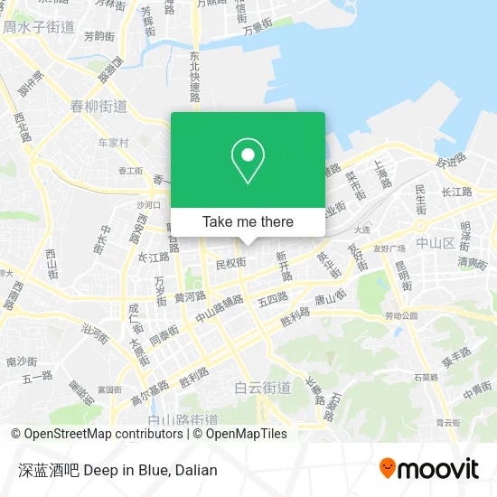 深蓝酒吧 Deep in Blue map