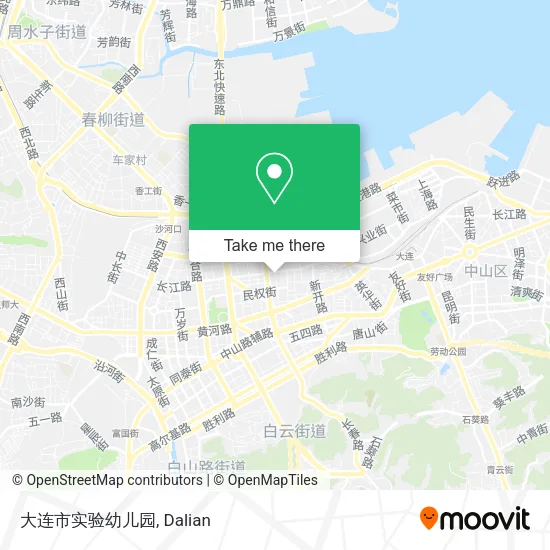 大连市实验幼儿园 map