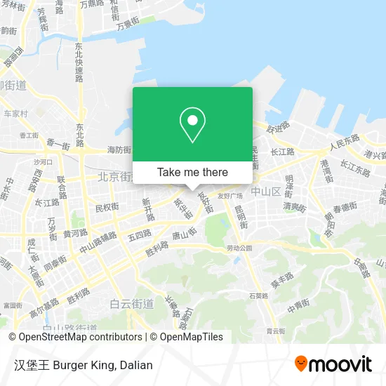 汉堡王 Burger King map