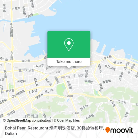 Bohai Pearl Restaurant 渤海明珠酒店, 30楼旋转餐厅 map