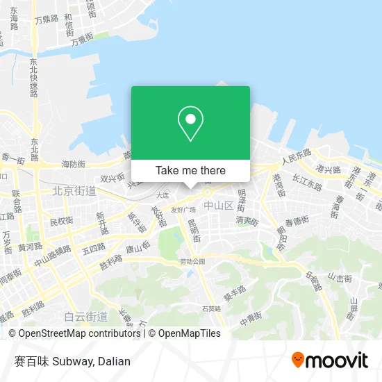 赛百味 Subway map