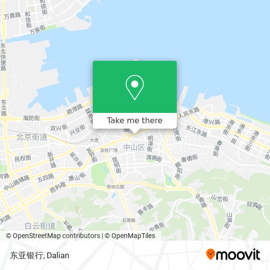 东亚银行 map