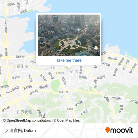 大連賓館 map