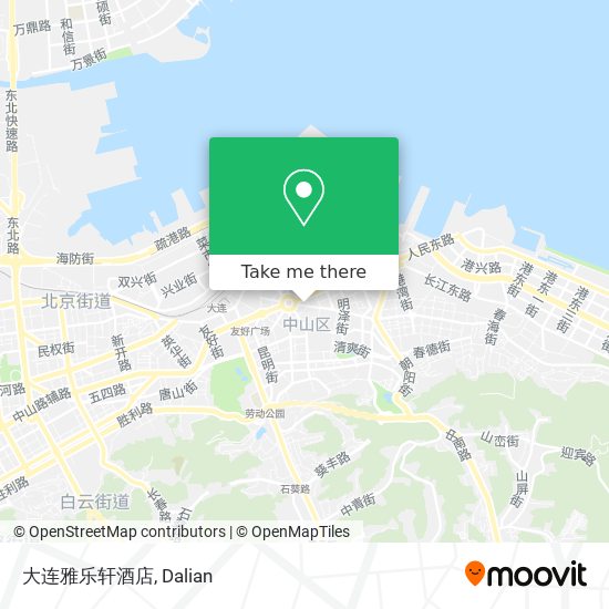 大连雅乐轩酒店 map