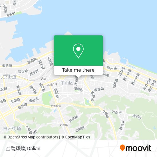 金碧辉煌 map