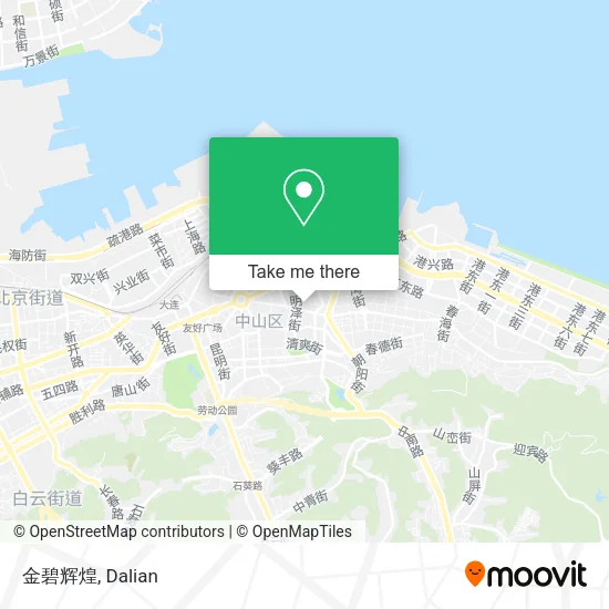 金碧辉煌 map