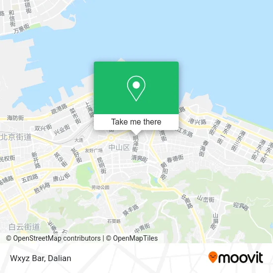Wxyz Bar map