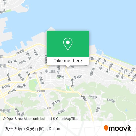 九仟火鍋（久光百貨） map