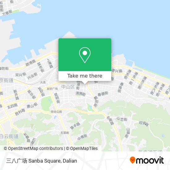 三八广场 Sanba Square map