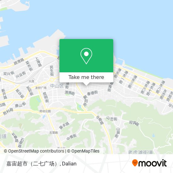 嘉宙超市（二七广场） map