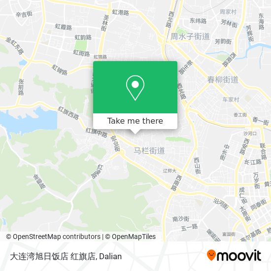 大连湾旭日饭店 红旗店 map