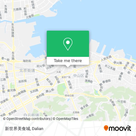 新世界美食城 map