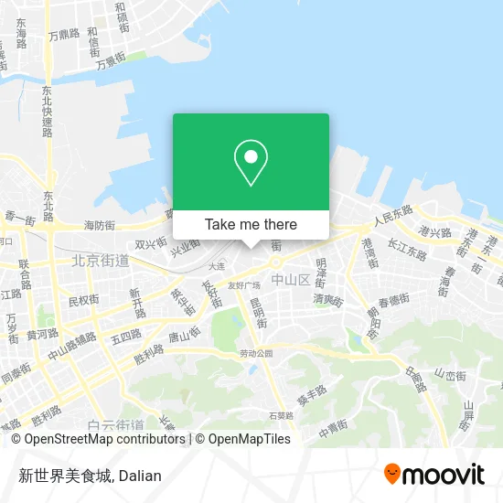 新世界美食城 map