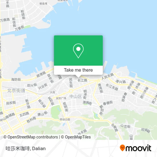 哇莎米珈琲 map
