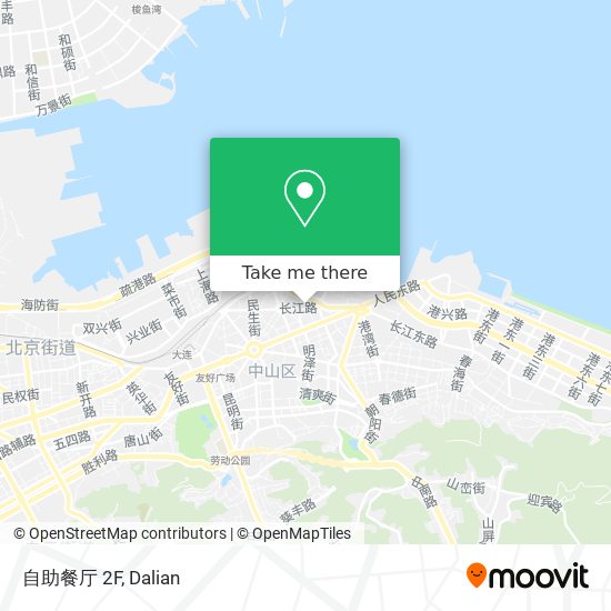 自助餐厅 2F map