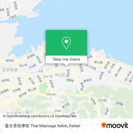 蔓谷香按摩馆 Thai Massage Salon map