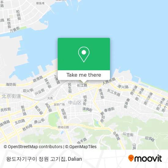왕도자기구이 정원 고기집 map