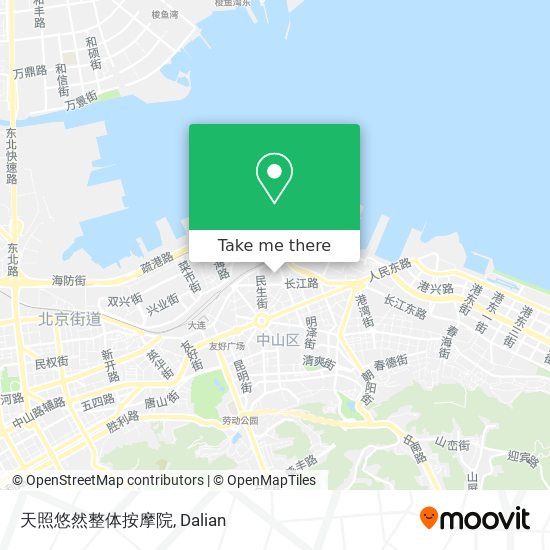 天照悠然整体按摩院 map
