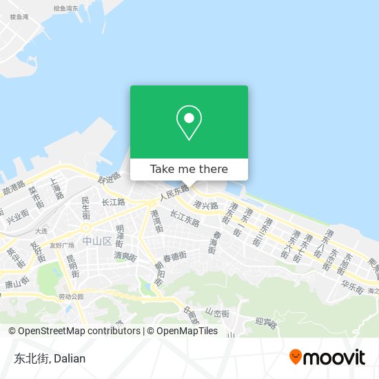 东北街 map
