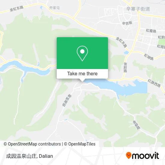 成园温泉山庄 map