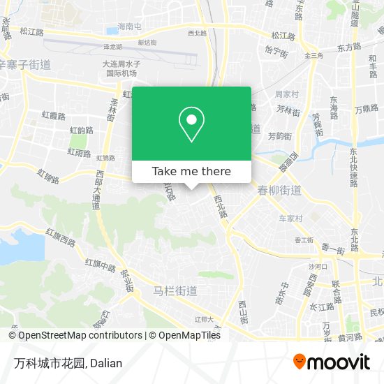 万科城市花园 map