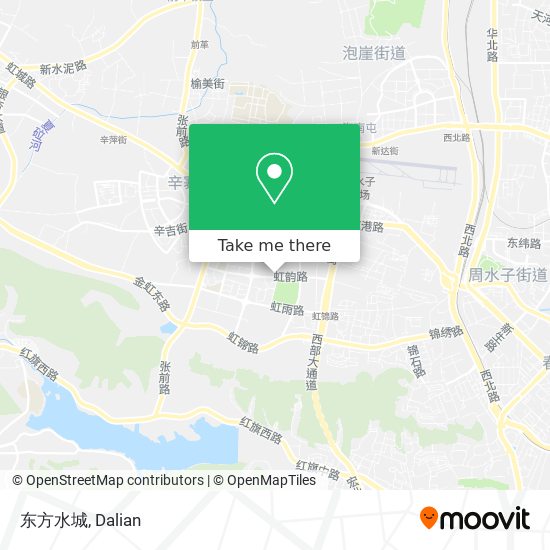 东方水城 map