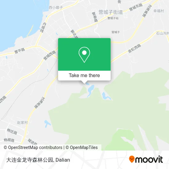 大连金龙寺森林公园 map