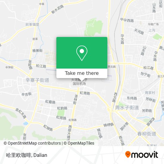 哈里欧咖啡 map