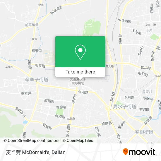 麦当劳  McDomald's map