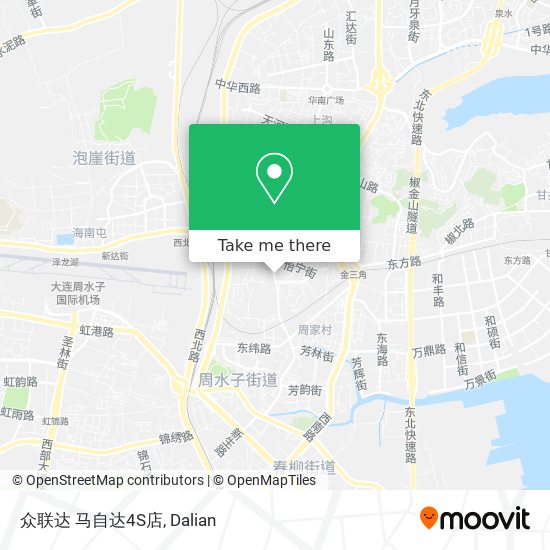 众联达 马自达4S店 map