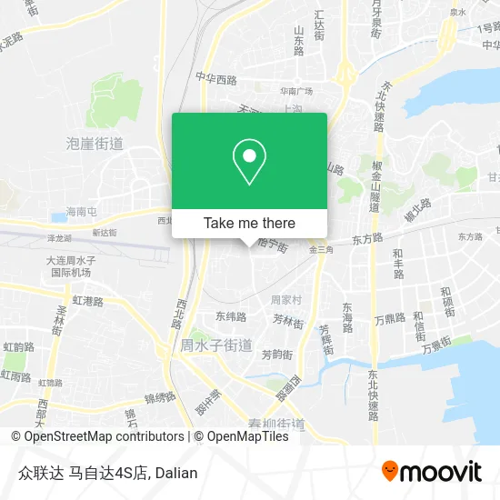 众联达 马自达4S店 map