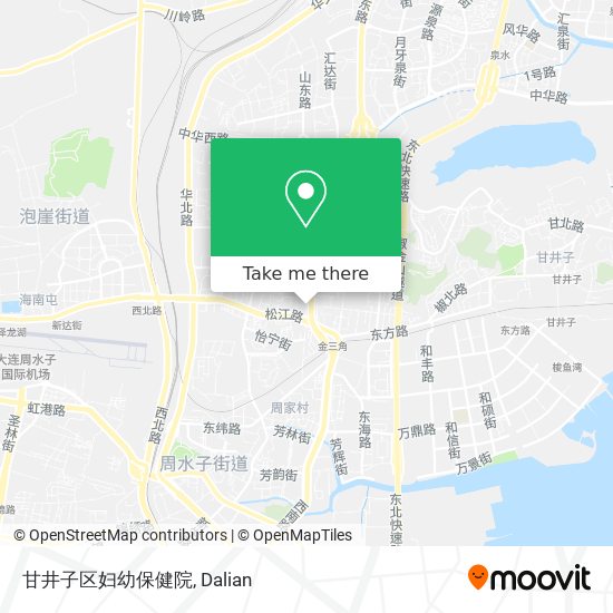 甘井子区妇幼保健院 map
