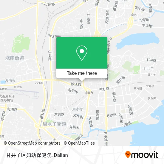 甘井子区妇幼保健院 map
