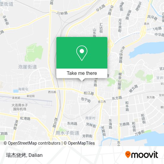 瑞杰烧烤 map
