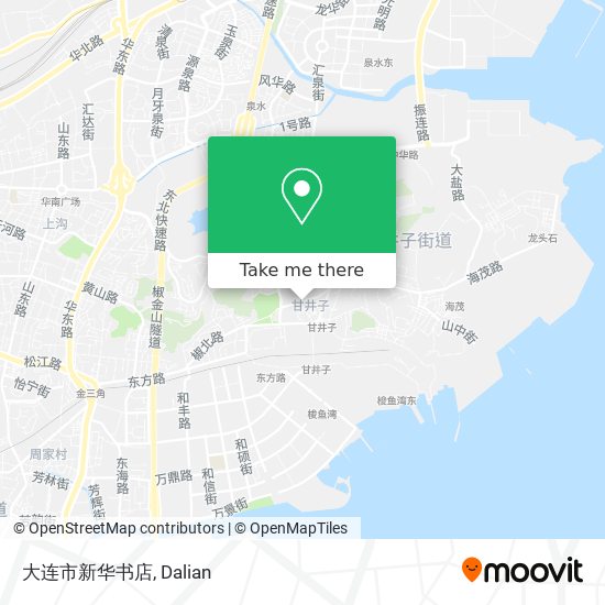 大连市新华书店 map