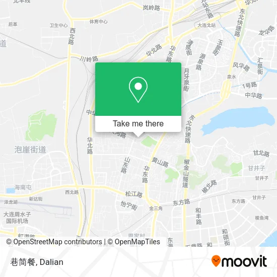 巷简餐 map