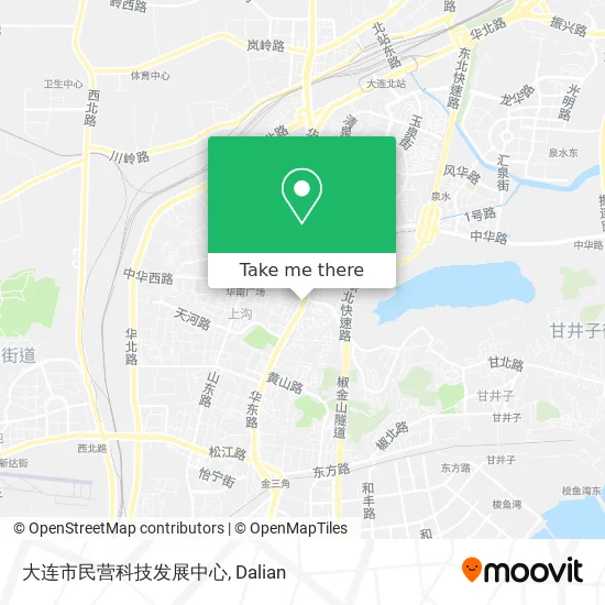 大连市民营科技发展中心 map