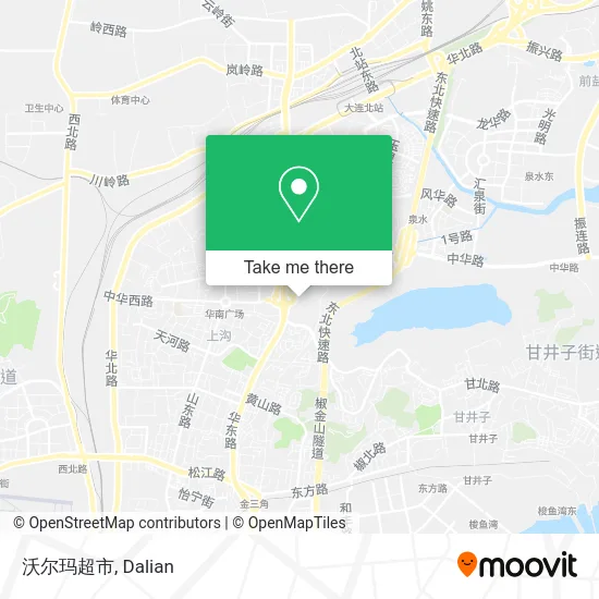 沃尔玛超市 map